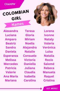 colombiaanse meisjesnamen|Colombian Girl Names With Bountiful Beauty